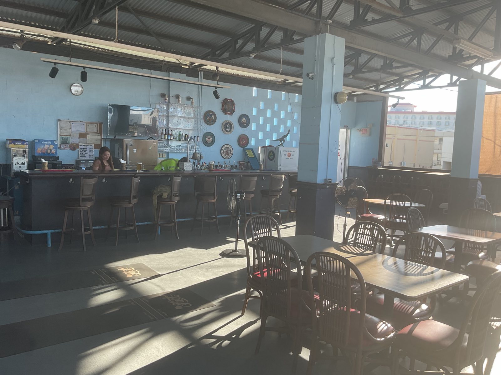Inside the Post 3457 canteen